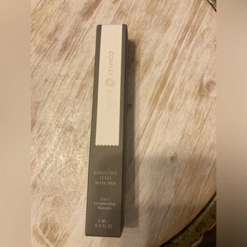 Complex Culture Executive‎ Level Mascara Black 5 ml .2 fl oz Full Size NIB